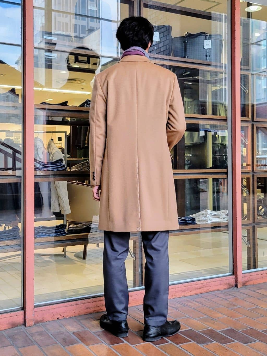 piroyaさんの「TAKEO KIKUCHI｜ウールカシミヤブレンド チェスターコート」を使ったコーディネート