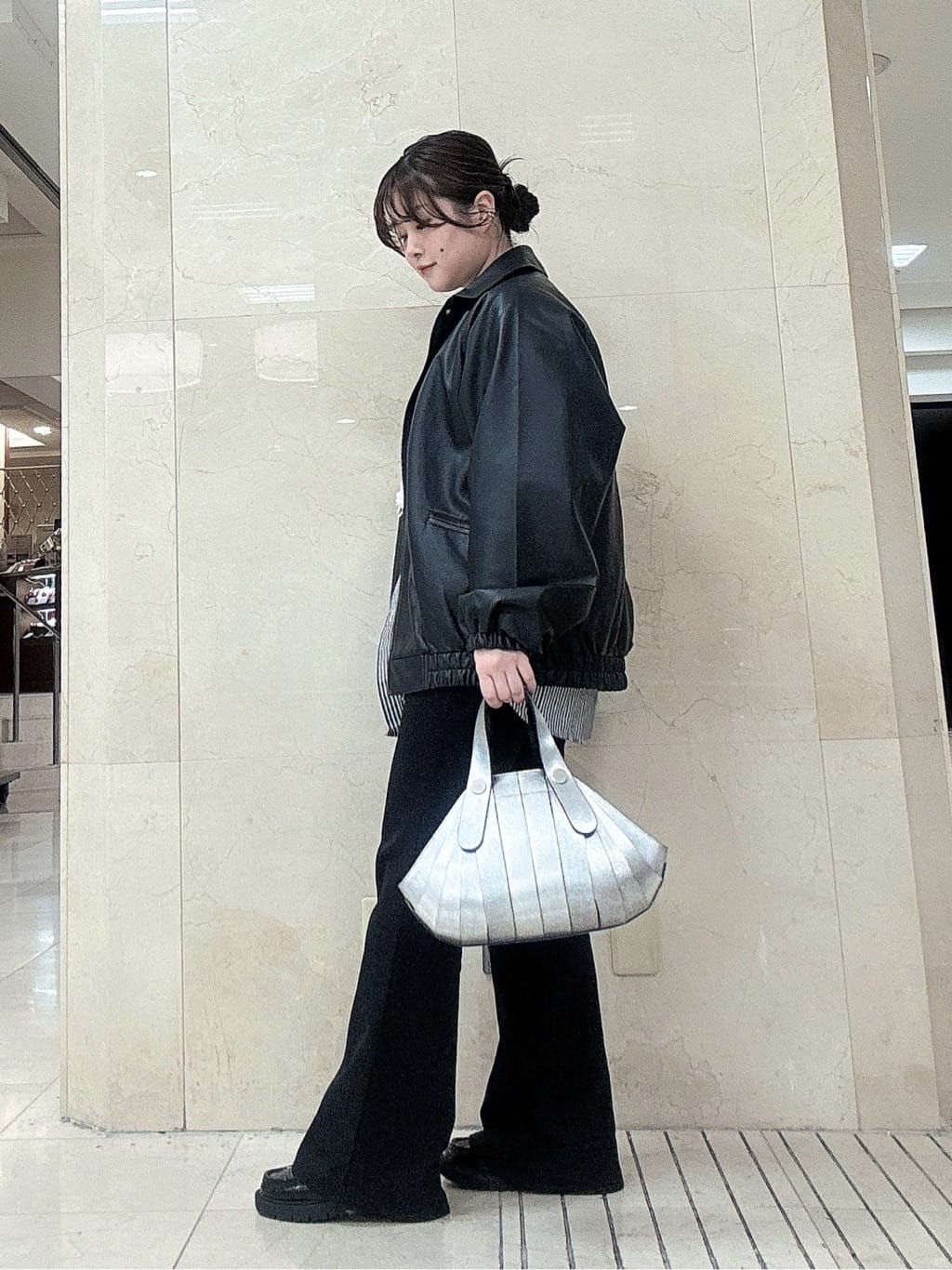 mさんの「HIROKO HAYASHI｜OSSO（オッソ）2Wayハンドバッグ」を使ったコーディネート