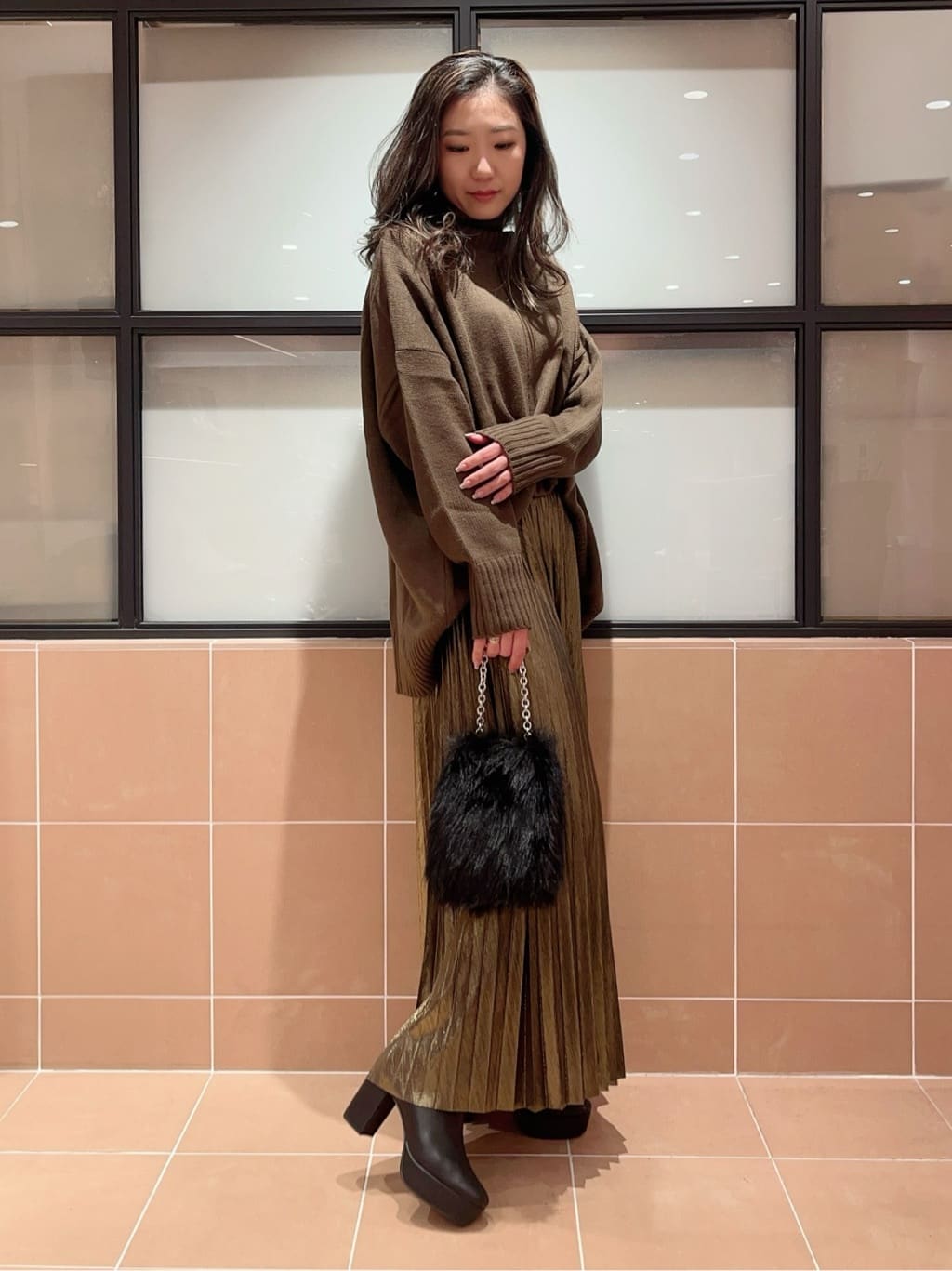 kaoriさんの「ESPERANZA｜ファビ2WAYショルダー」を使ったコーディネート