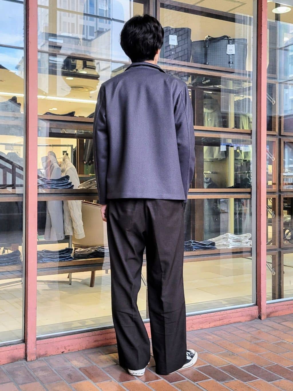 piroyaさんの「TAKEO KIKUCHI｜【DOWN FABRIC】ダウンファブリック スタンドカラーブルゾン」を使ったコーディネート