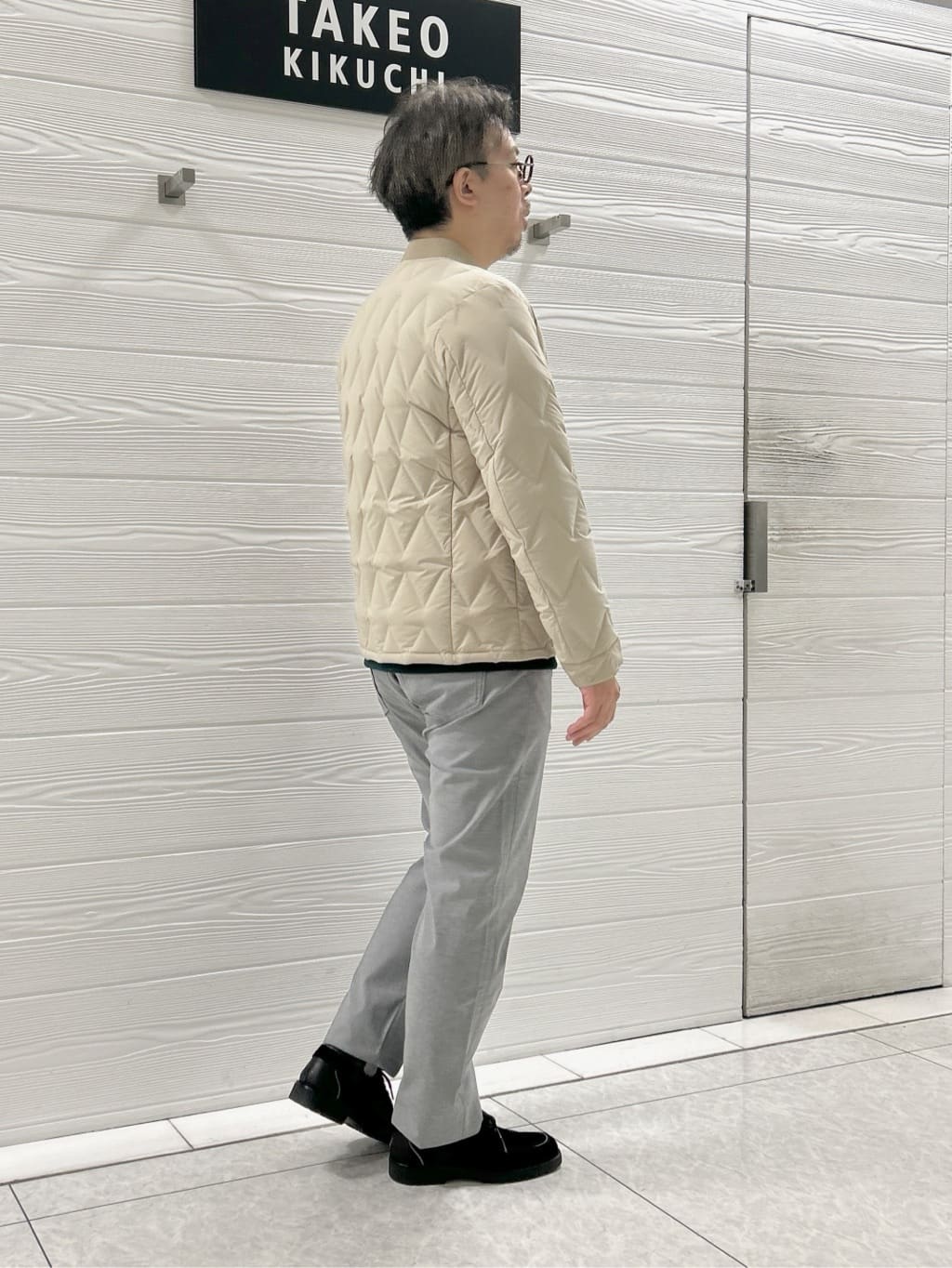 すーさんの「TAKEO KIKUCHI｜【Made in JAPAN】播州織 ストレッチ パンツ」を使ったコーディネート