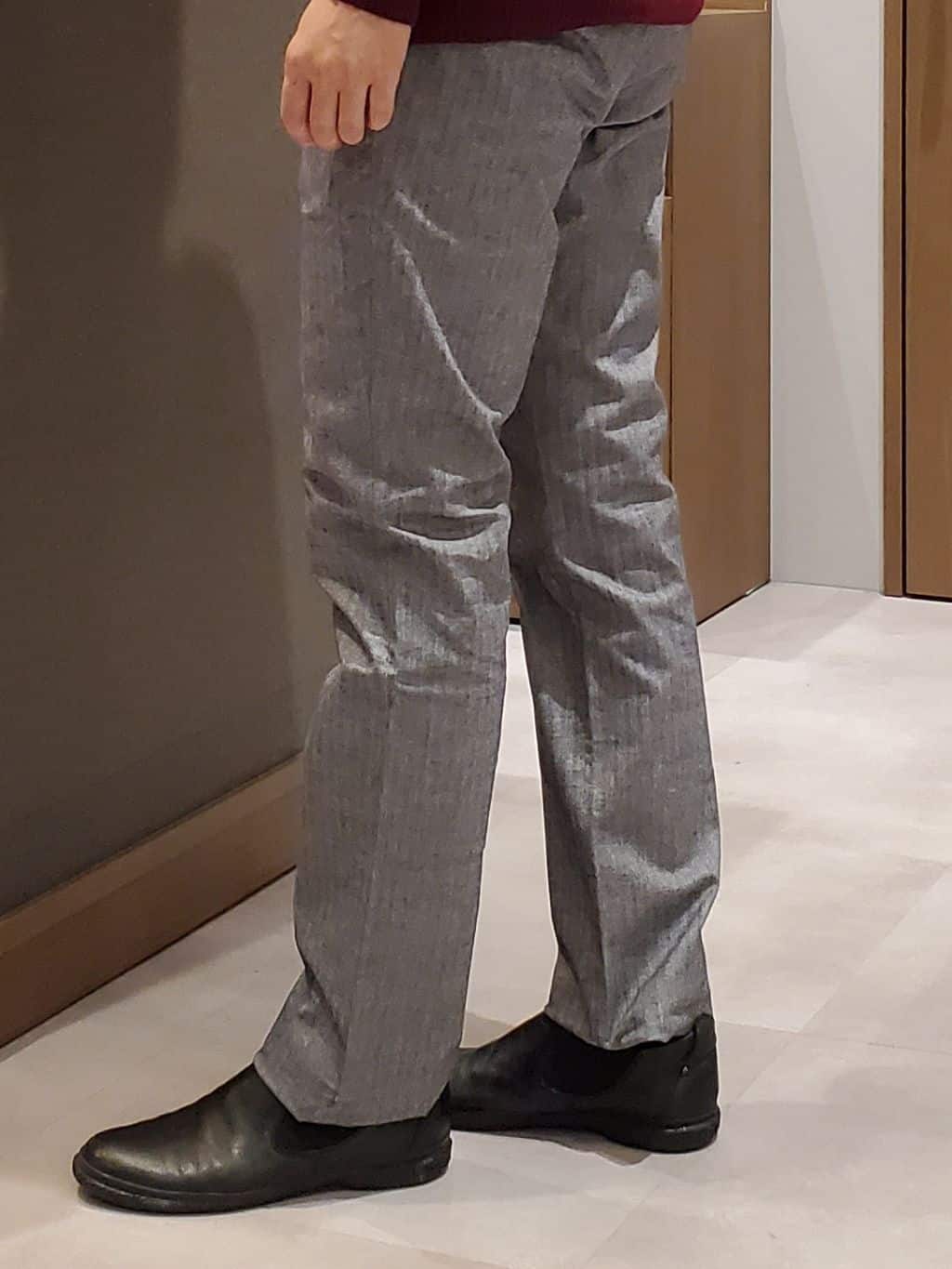 ishidaさんの「TAKEO KIKUCHI｜【Made in JAPAN】播州織 ストレッチ パンツ」を使ったコーディネート