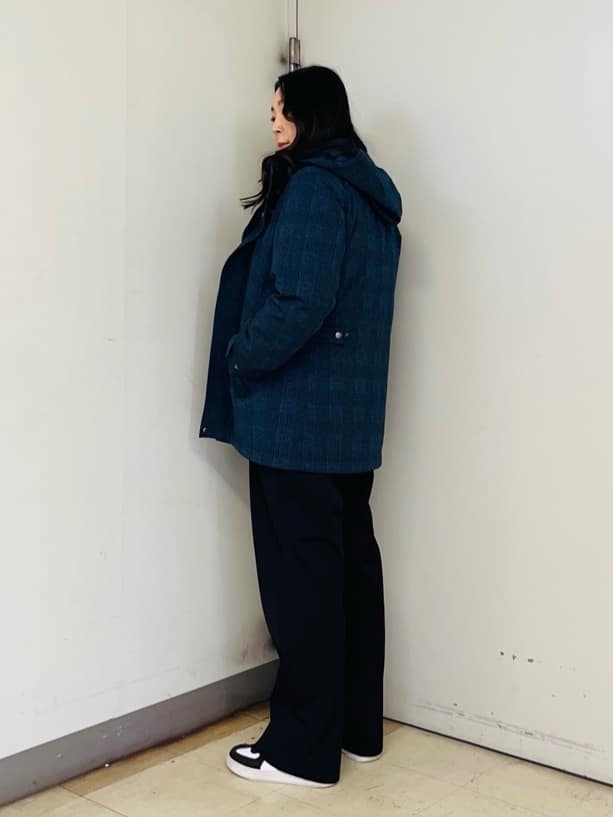 iwさんの「TAKEO KIKUCHI｜【3WAY】ジャカード グレンチェック ダウンライナー ブルゾン」を使ったコーディネート