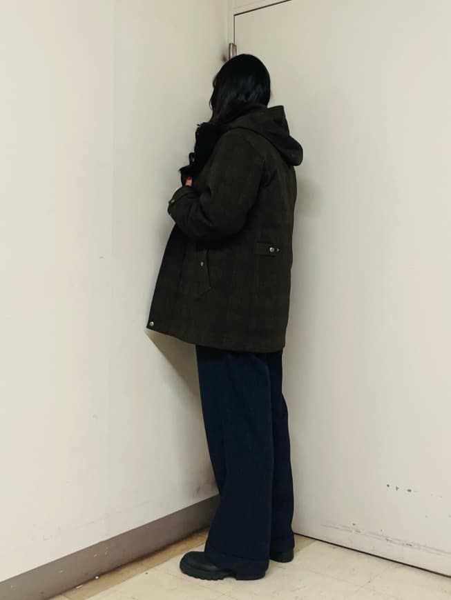 iwさんの「TAKEO KIKUCHI｜【3WAY】ジャカード グレンチェック ダウンライナー ブルゾン」を使ったコーディネート