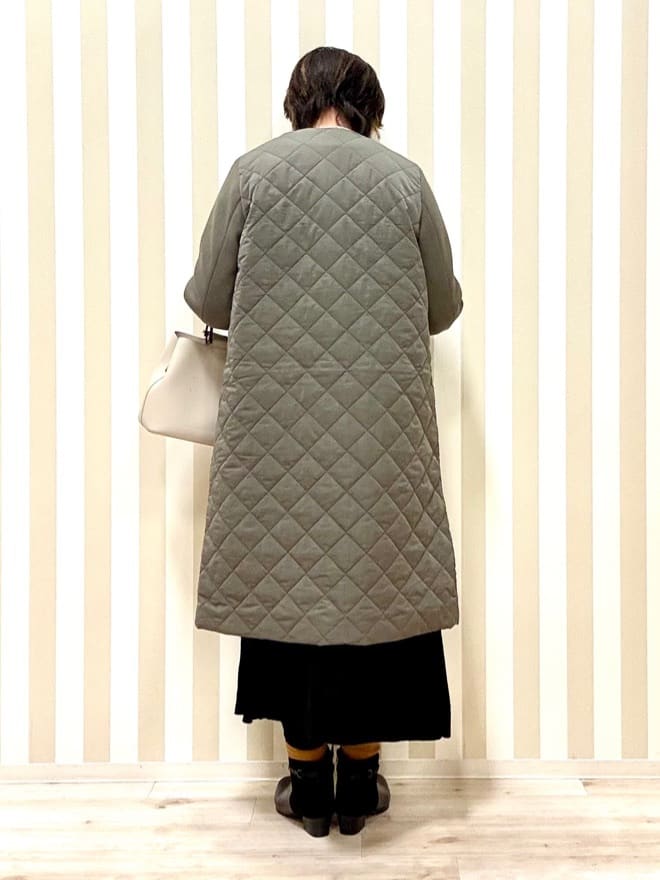 pieceさんの「SHOO･LA･RUE｜◆【通勤/セレモニー/2WAY】フロントバー金具3層トート」を使ったコーディネート
