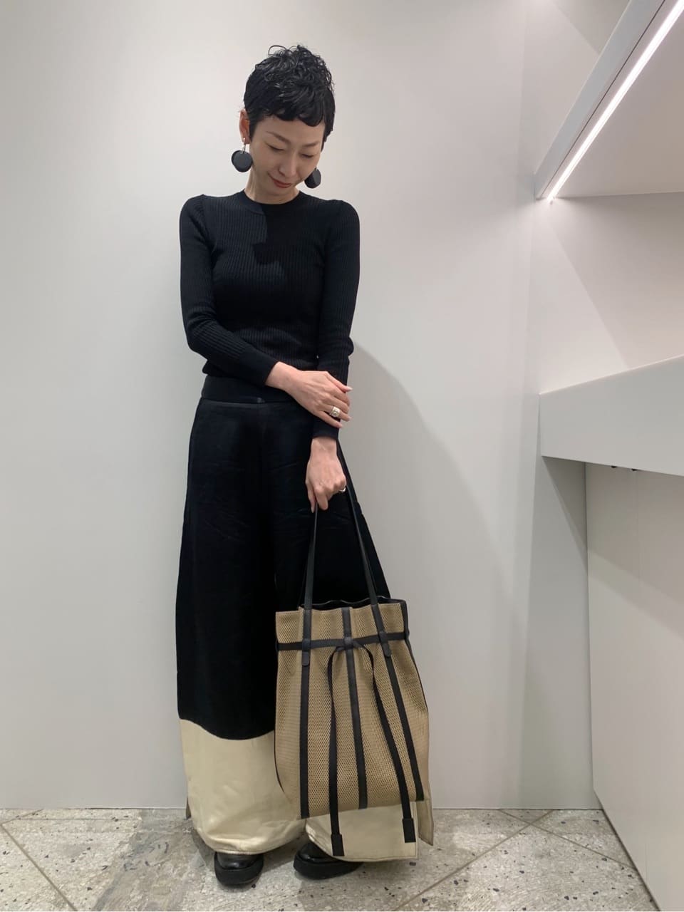 Kさんの「HIROKO HAYASHI｜PANIER（パニエ） トートバッグL」を使ったコーディネート