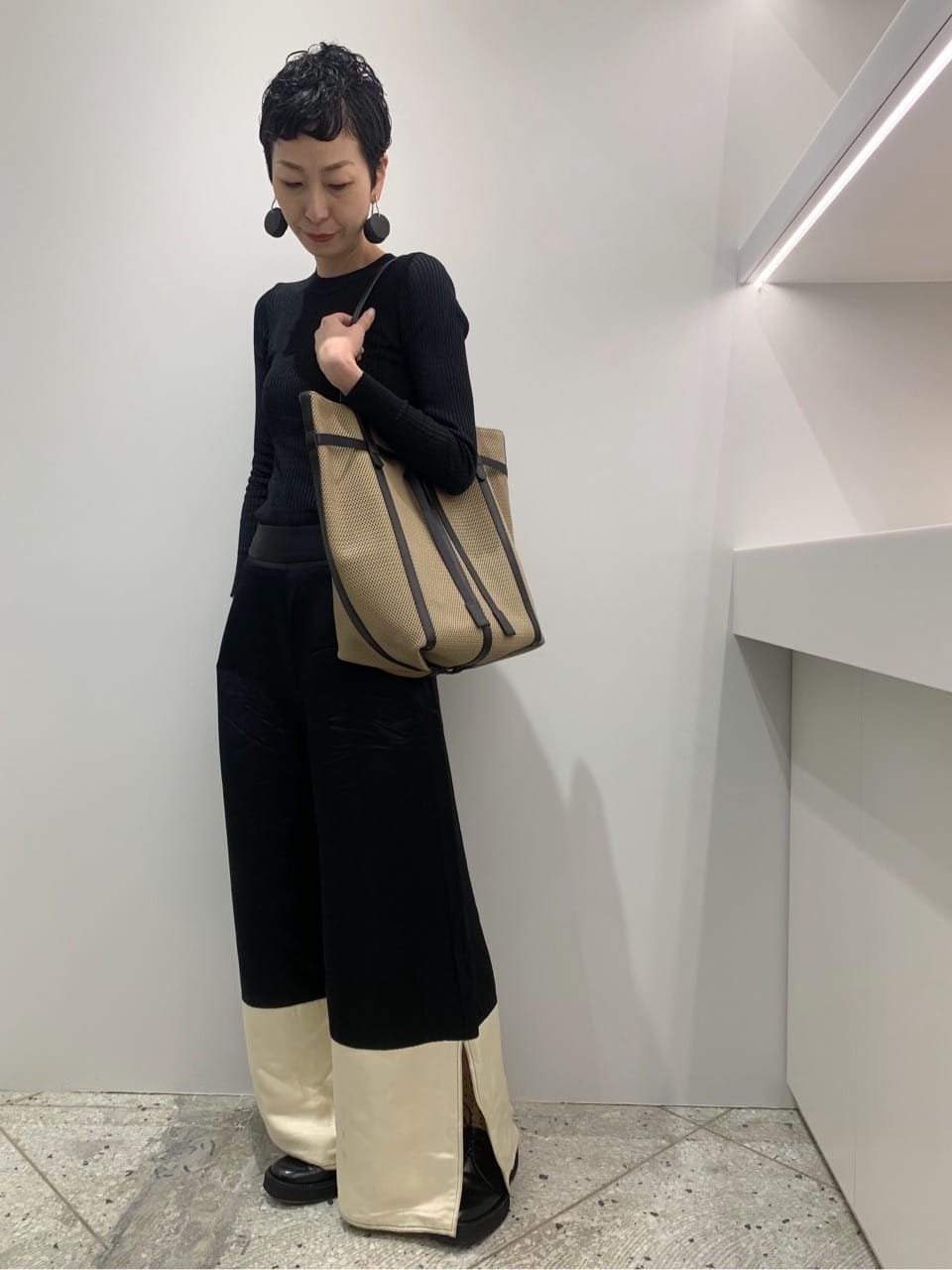 Kさんの「HIROKO HAYASHI｜PANIER（パニエ） トートバッグL」を使ったコーディネート