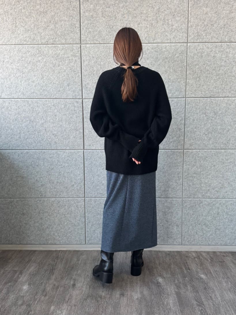 designer yukaさんの「CODE A｜lame skirt」を使ったコーディネート