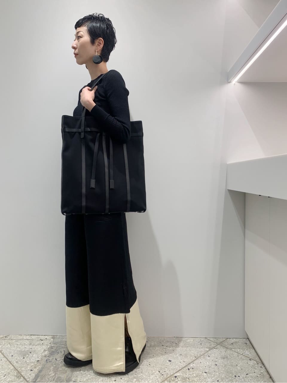 Kさんの「HIROKO HAYASHI｜PANIER（パニエ） トートバッグL」を使ったコーディネート
