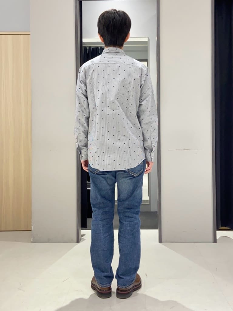 わいずみさんの「TAKEO KIKUCHI｜ウールカシミヤブレンド チェスターコート」を使ったコーディネート
