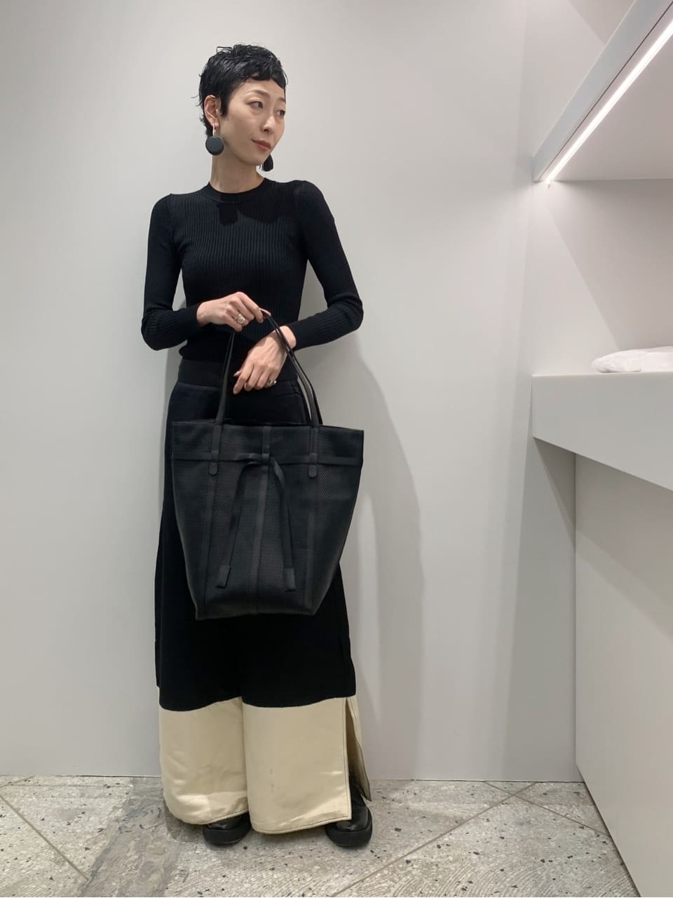 Kさんの「HIROKO HAYASHI｜PANIER（パニエ） トートバッグL」を使ったコーディネート