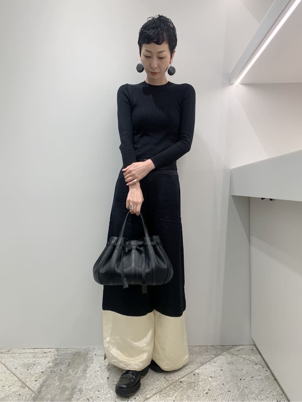 Kさんの「HIROKO HAYASHI｜PANIER（パニエ） ハンドバッグ」を使ったコーディネート