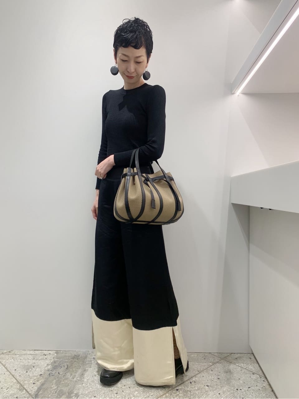 Kさんの「HIROKO HAYASHI｜PANIER（パニエ） ハンドバッグ」を使ったコーディネート
