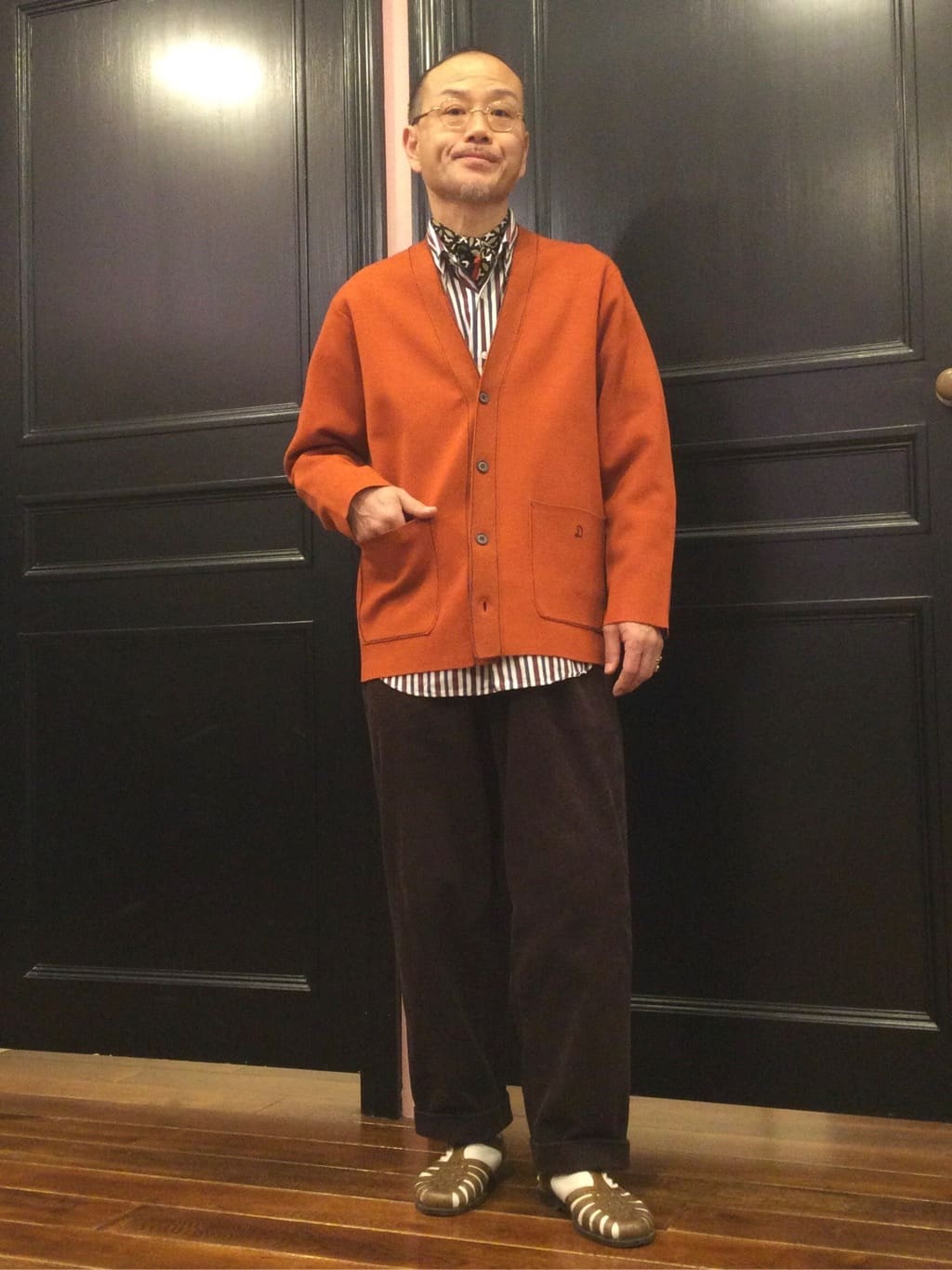 torigoeさんの「DRESSTERIOR｜オーバーラップサークルシルクスカーフ」を使ったコーディネート