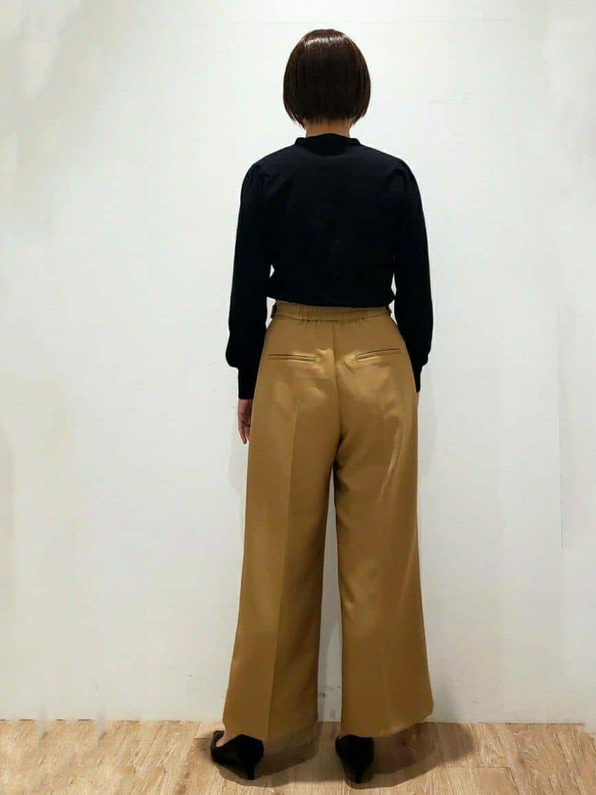 SHIMAKOさんの「OPAQUE.CLIP｜《通勤／セットアップ対応》Vネックジャケット／ダブルクロス【洗濯機洗い可】」を使ったコーディネート