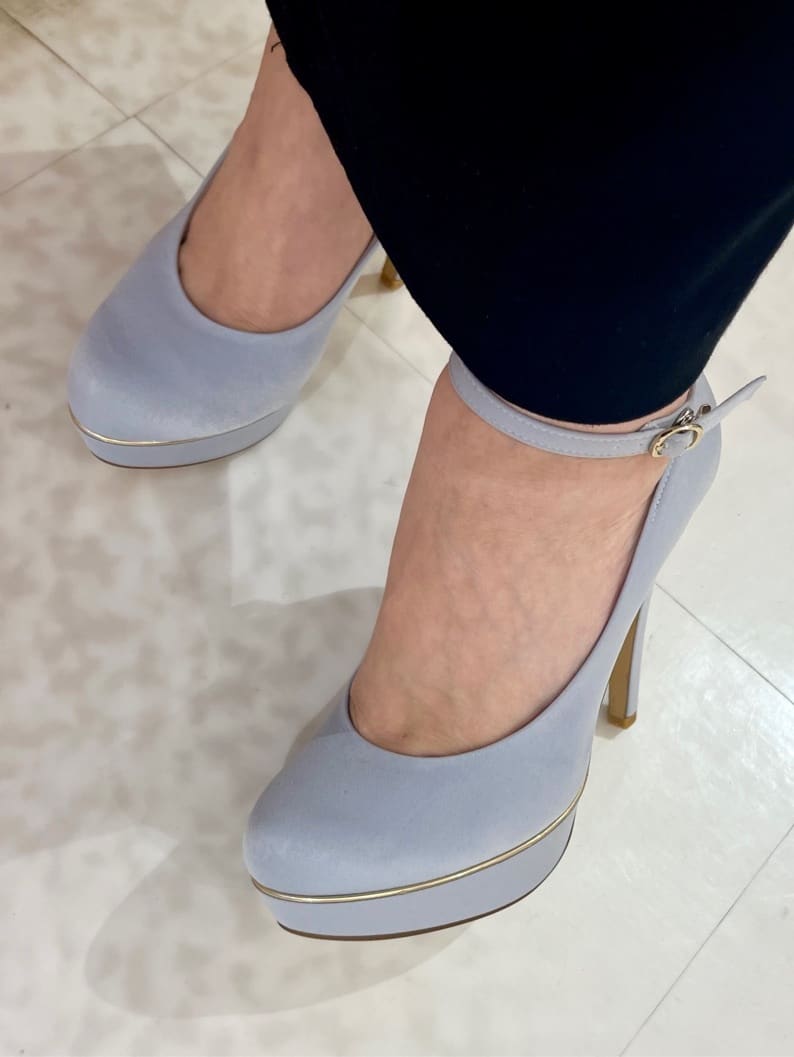 Oさんの「ESPERANZA｜2WAY超ハイヒール厚底パンプス」を使ったコーディネート