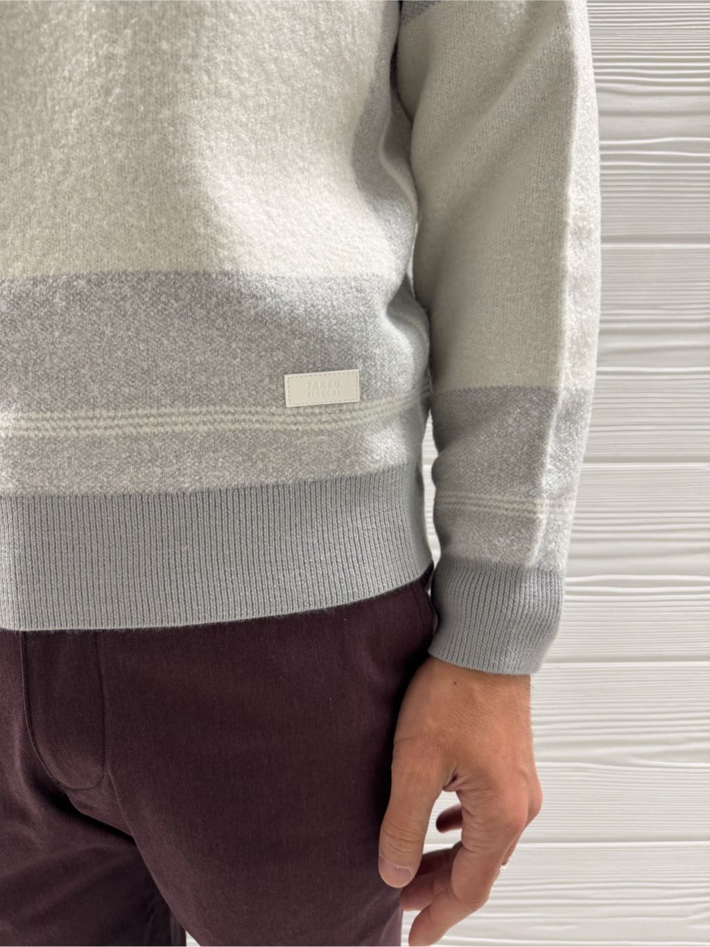 井出恭輔さんの「TAKEO KIKUCHI｜ウールカシミヤブレンド チェスターコート」を使ったコーディネート