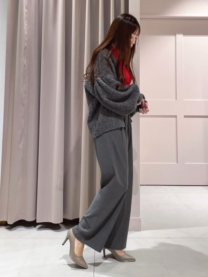 maiさんの「ESPERANZA｜【レイン対応/12時間パンプス】約8.5cm　歩きやすくて疲れにくい」を使ったコーディネート
