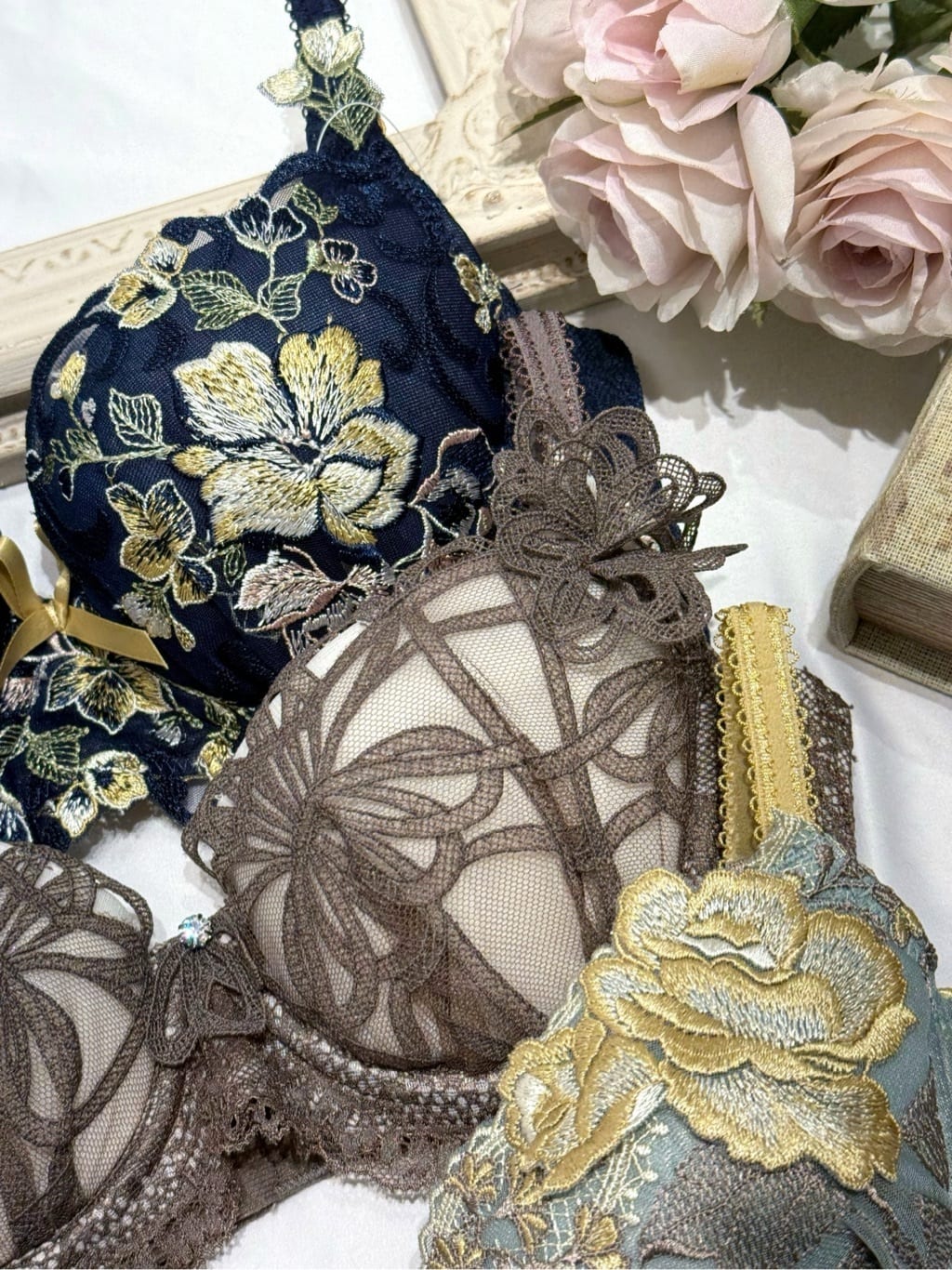 maiさんの「Risa Magli｜フロリーナ ブラジャー（E-F）＜N Make Type＞」を使ったコーディネート