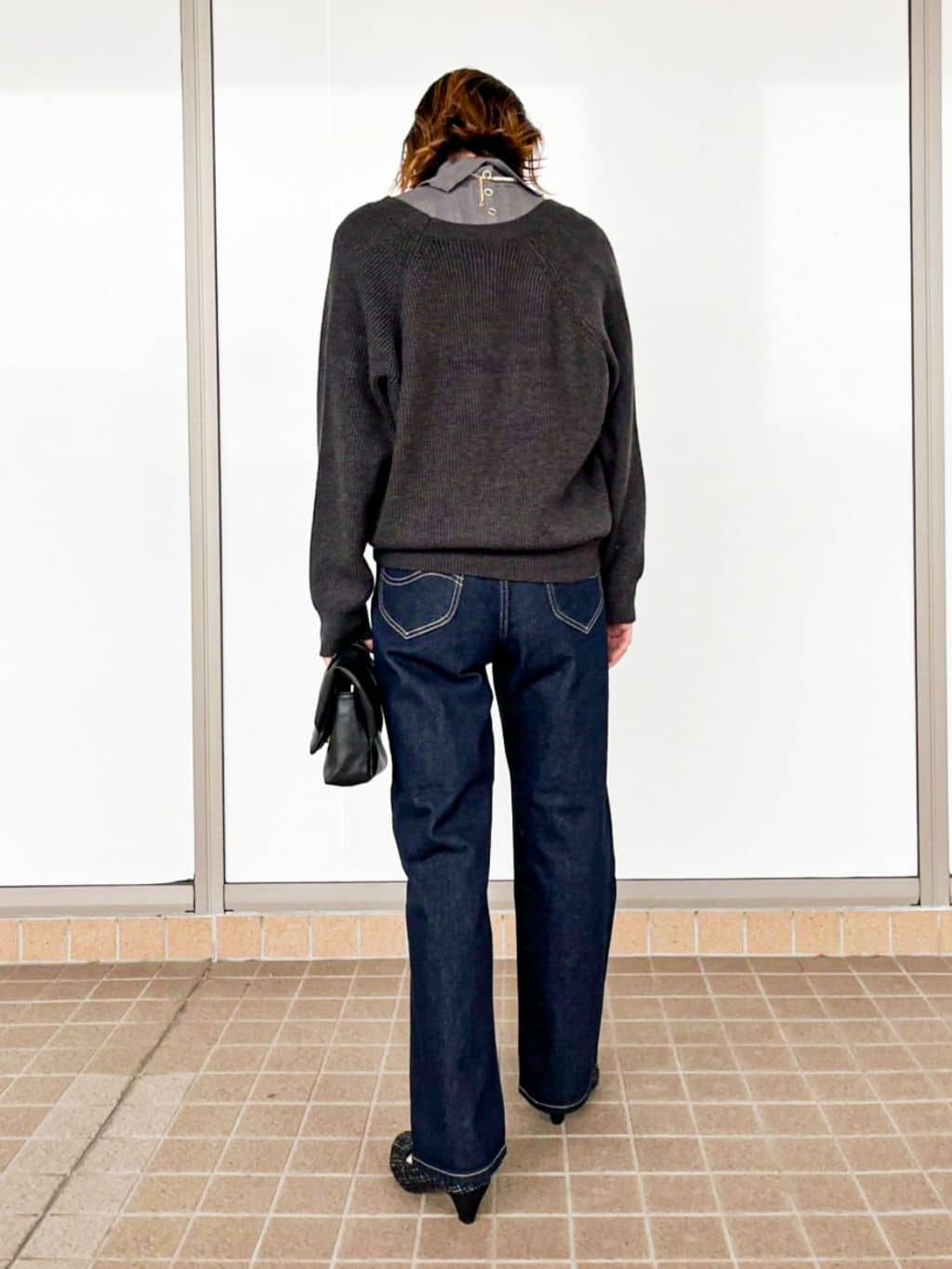 シムシムさんの「grove｜【Lee&times;grove別注】STRAIGHT DENIM PANTS」を使ったコーディネート