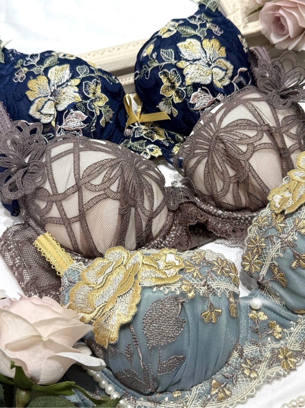 maiさんの「Risa Magli｜フロリーナ ブラジャー（E-F）＜N Make Type＞」を使ったコーディネート