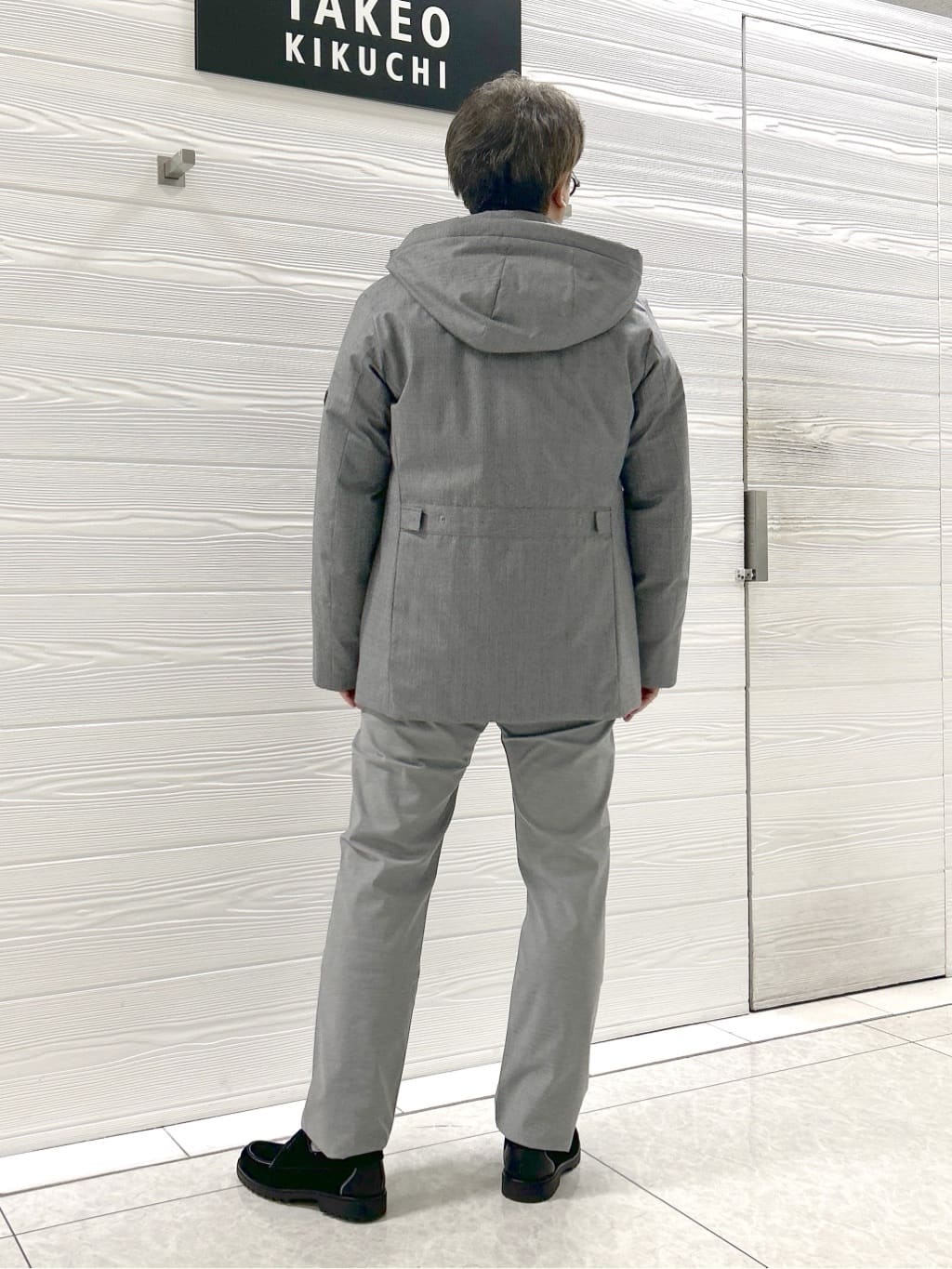 すーさんの「TAKEO KIKUCHI｜【Made in JAPAN】播州織 ストレッチ パンツ」を使ったコーディネート