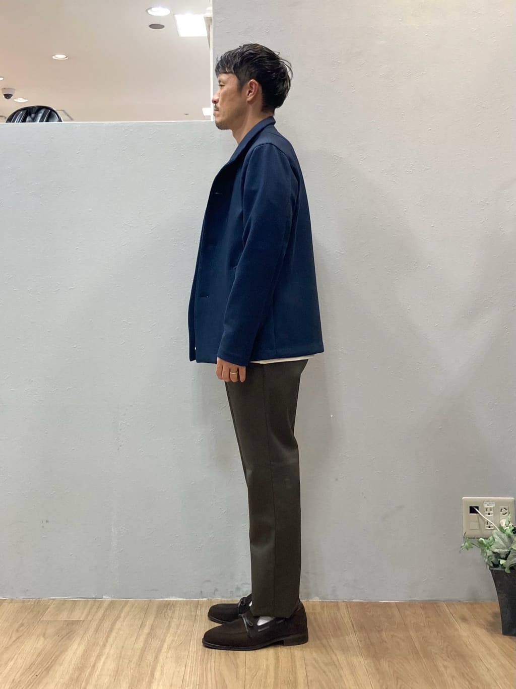 シュンさんの「TAKEO KIKUCHI｜【DOWN FABRIC】ダウンファブリック スタンドカラーブルゾン」を使ったコーディネート