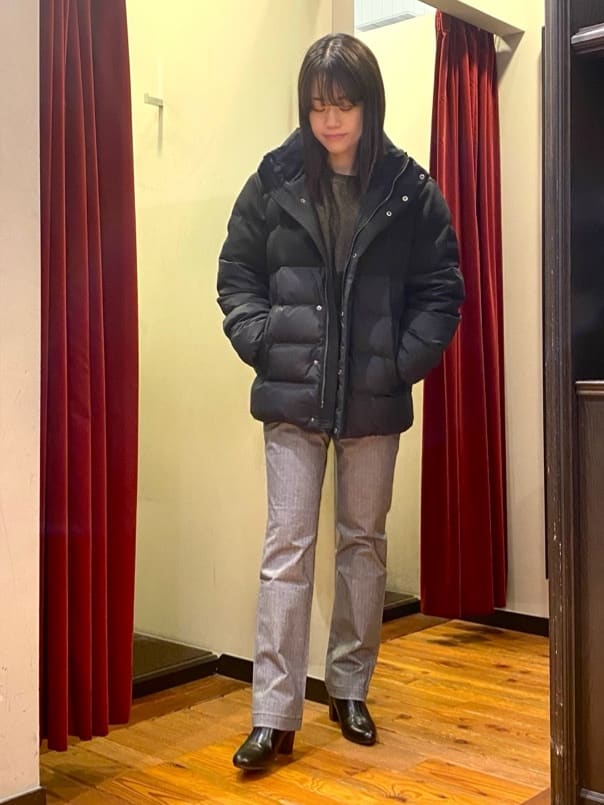 かわぴーさんの「TAKEO KIKUCHI｜【Made in JAPAN】播州織 ヘリンボン ストレート パンツ」を使ったコーディネート