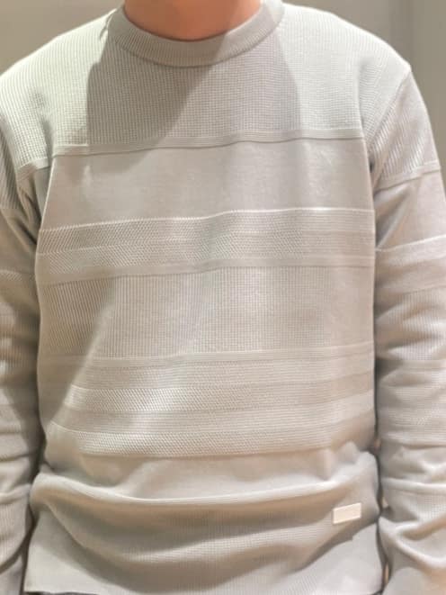 IMAIさんの「TAKEO KIKUCHI｜【ONOFF対応】TRダブルニット ストレッチパンツ」を使ったコーディネート
