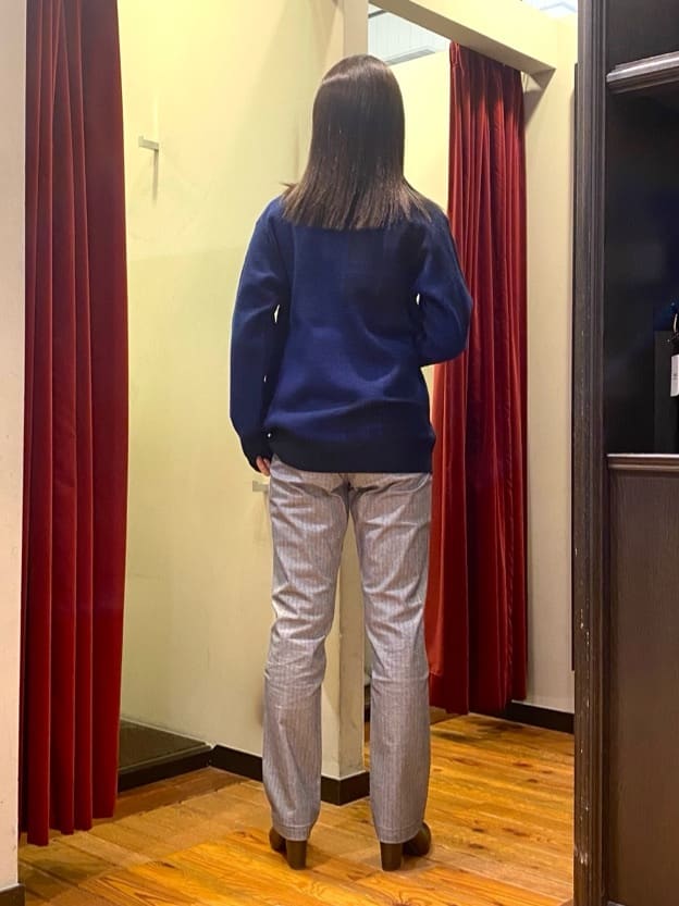 かわぴーさんの「TAKEO KIKUCHI｜【Made in JAPAN】播州織 ヘリンボン ストレート パンツ」を使ったコーディネート