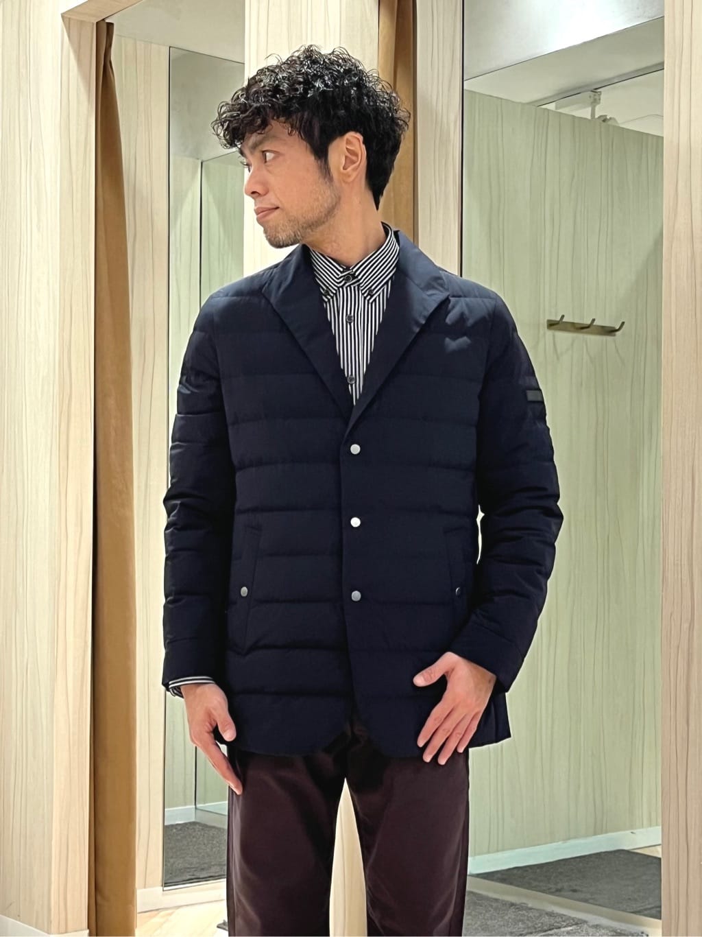URAさんの「TAKEO KIKUCHI｜ウールカシミヤブレンド チェスターコート」を使ったコーディネート