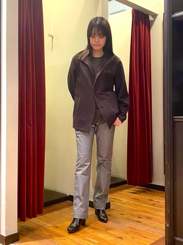 かわぴーさんの「TAKEO KIKUCHI｜【DOWN FABRIC】ダウンファブリック スタンドカラーブルゾン」を使ったコーディネート