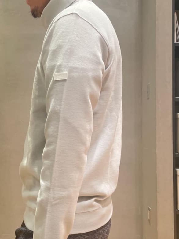 IMAIさんの「TAKEO KIKUCHI｜【ONOFF対応】TRダブルニット ストレッチパンツ」を使ったコーディネート
