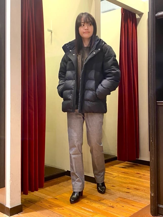 かわぴーさんの「TAKEO KIKUCHI｜【Made in JAPAN】播州織 ヘリンボン ストレート パンツ」を使ったコーディネート