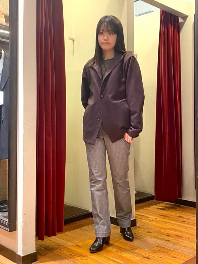 かわぴーさんの「TAKEO KIKUCHI｜【DOWN FABRIC】ダウンファブリック スタンドカラーブルゾン」を使ったコーディネート