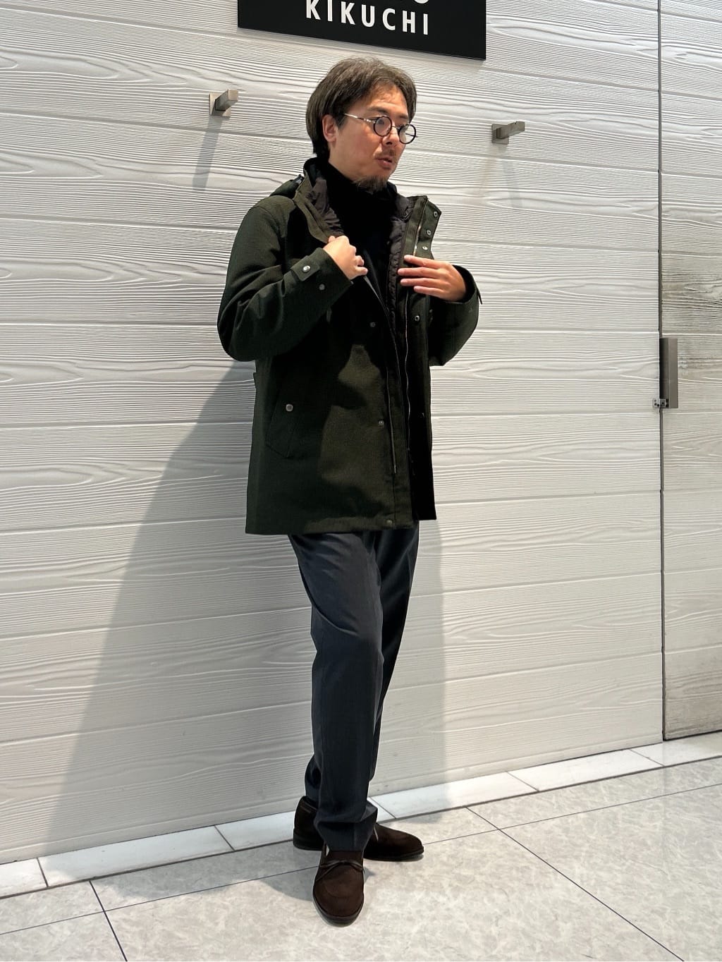 すーさんの「TAKEO KIKUCHI｜レースローファー」を使ったコーディネート