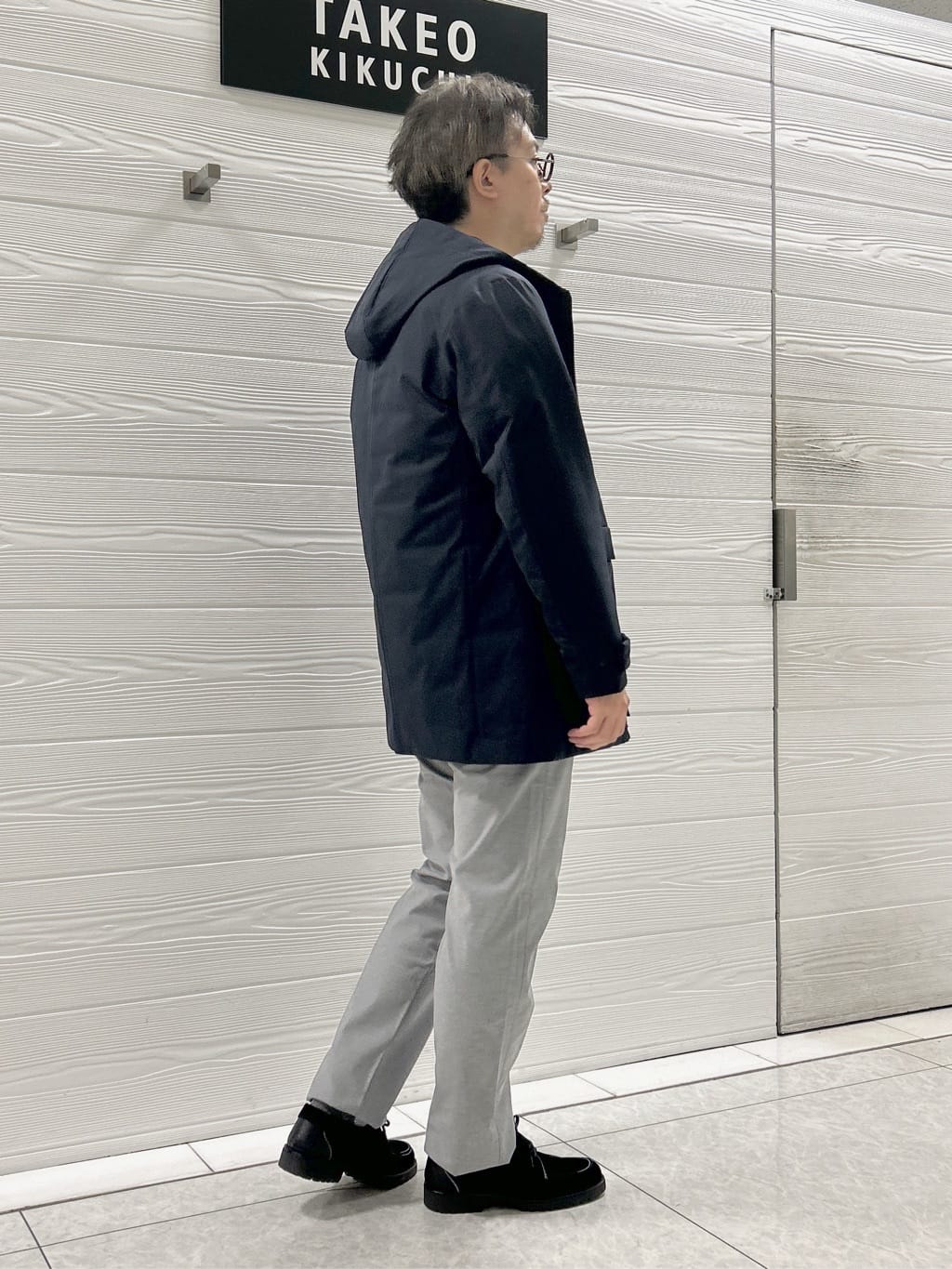 すーさんの「TAKEO KIKUCHI｜【Made in JAPAN】播州織 ストレッチ パンツ」を使ったコーディネート