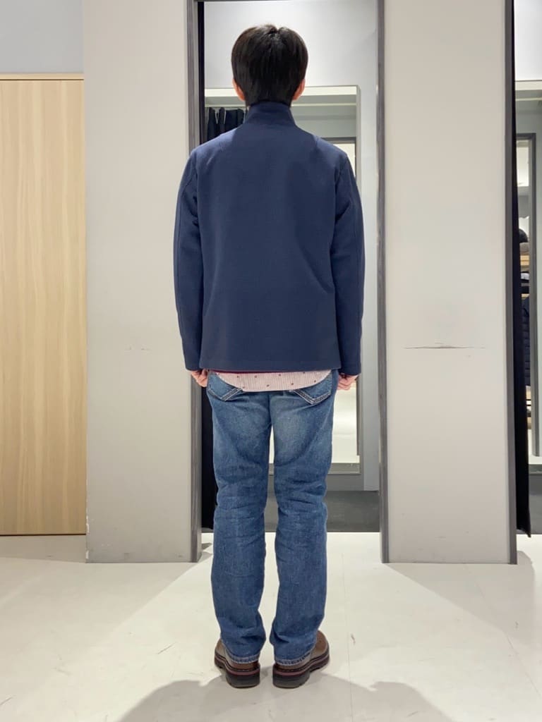 わいずみさんの「TAKEO KIKUCHI｜【DOWN FABRIC】ダウンファブリック スタンドカラーブルゾン」を使ったコーディネート