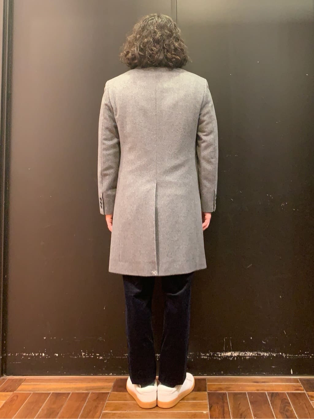 木村剛さんの「TAKEO KIKUCHI｜ウールカシミヤブレンド チェスターコート」を使ったコーディネート