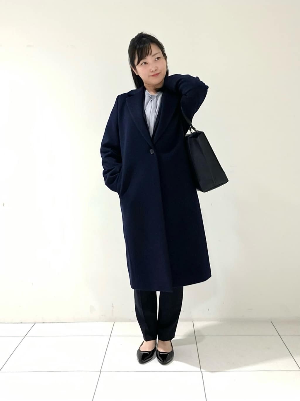 momokoさんの「INDIVI｜【洗える／UVケア／スーツ】ストレッチテーラードカラージャケット」を使ったコーディネート