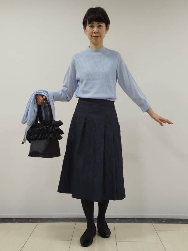 KATAさんの「Reflect｜◆【夏SALE／手洗い可】カーディガン＋ニットツインセット」を使ったコーディネート