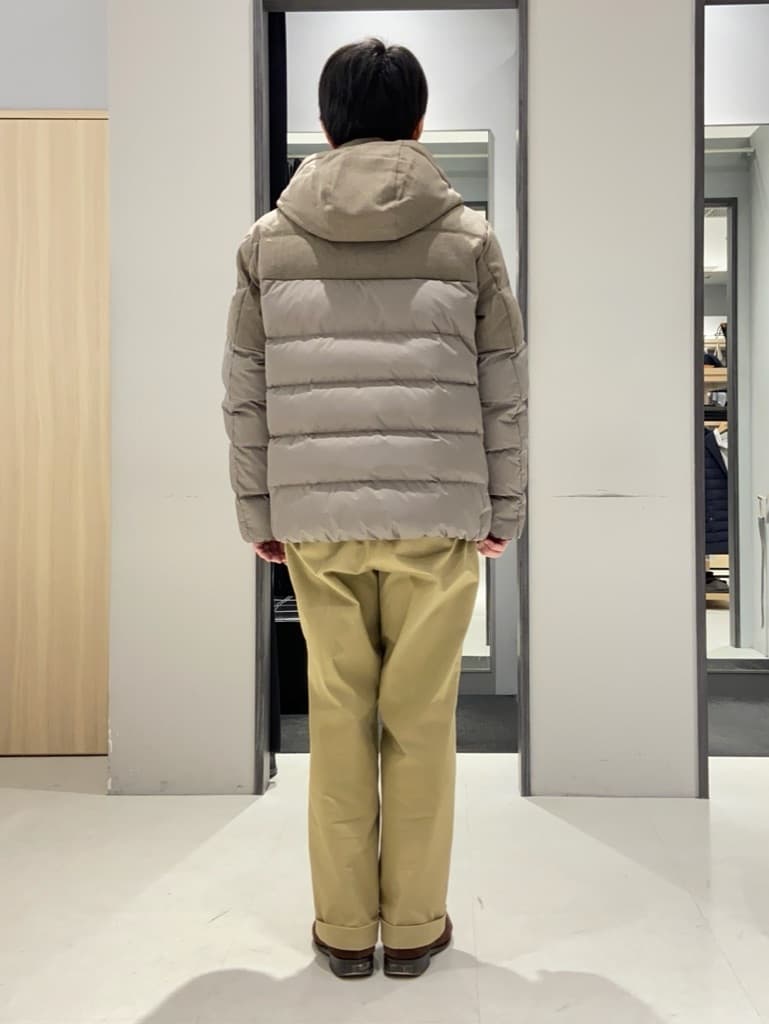 わいずみさんの「TAKEO KIKUCHI｜ハットモチーフ ジャカード ストライプ シャツ」を使ったコーディネート