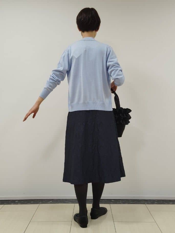 KATAさんの「Reflect｜◆【夏SALE／手洗い可】カーディガン＋ニットツインセット」を使ったコーディネート