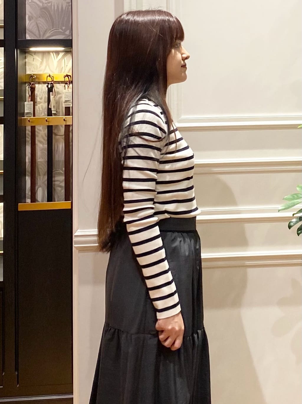 c.wさんの「DRESSTERIOR｜◆ストレッチフルニードルプルオーバーニット」を使ったコーディネート