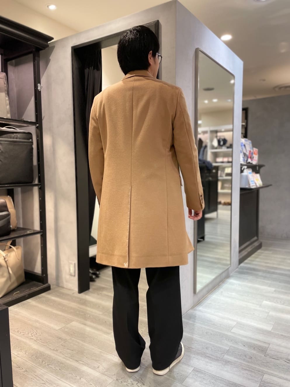 ritoさんの「TAKEO KIKUCHI｜ウールカシミヤブレンド チェスターコート」を使ったコーディネート