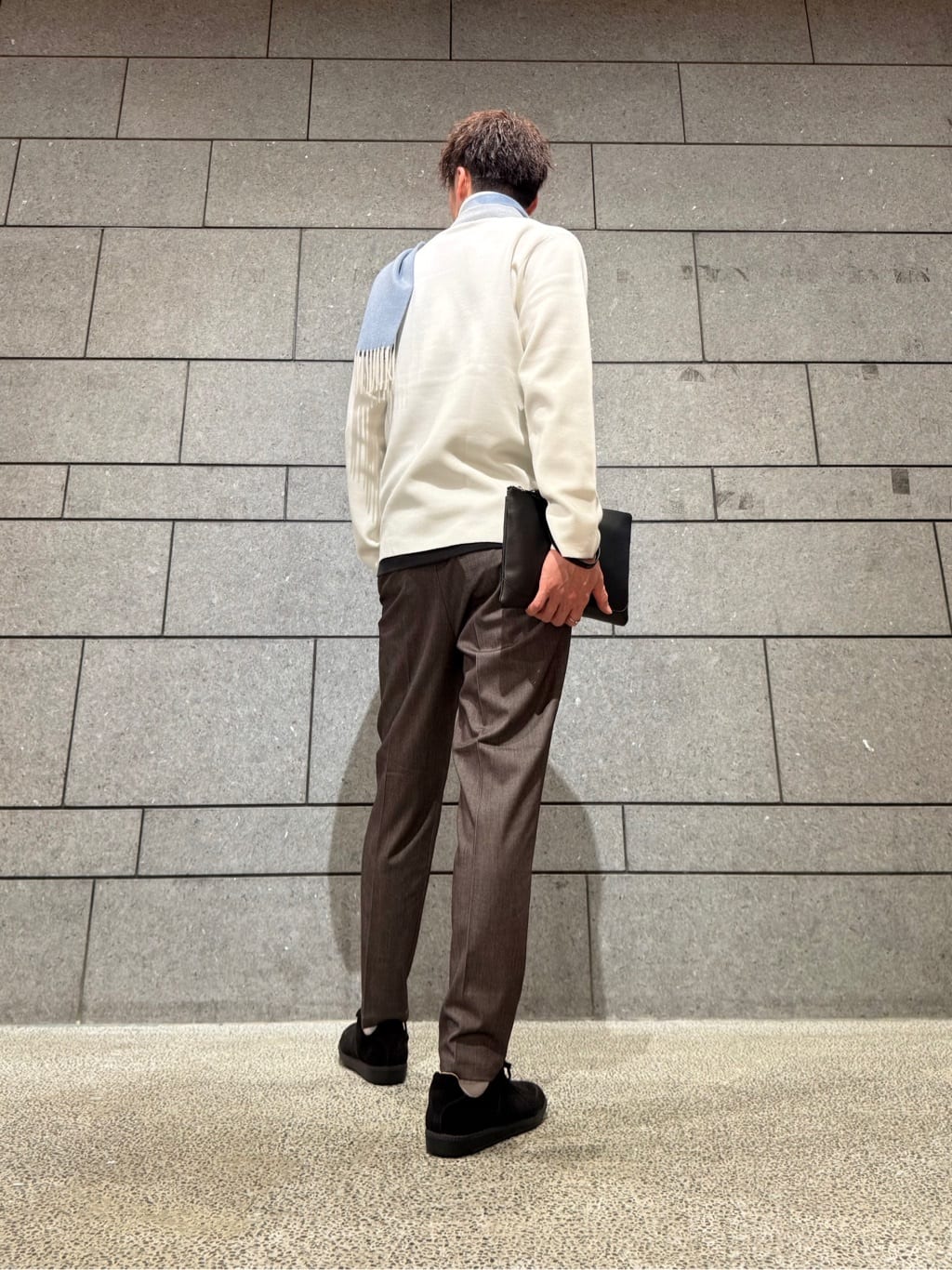 HARUさんの「tk.TAKEO KIKUCHI｜◆【ONOFF兼用】スマートスラックスパンツ」を使ったコーディネート