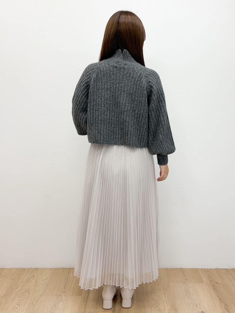 Haruさんの「OPAQUE.CLIP｜◆《通勤対応》チュールプリーツフレアスカート【洗濯機洗い可】」を使ったコーディネート