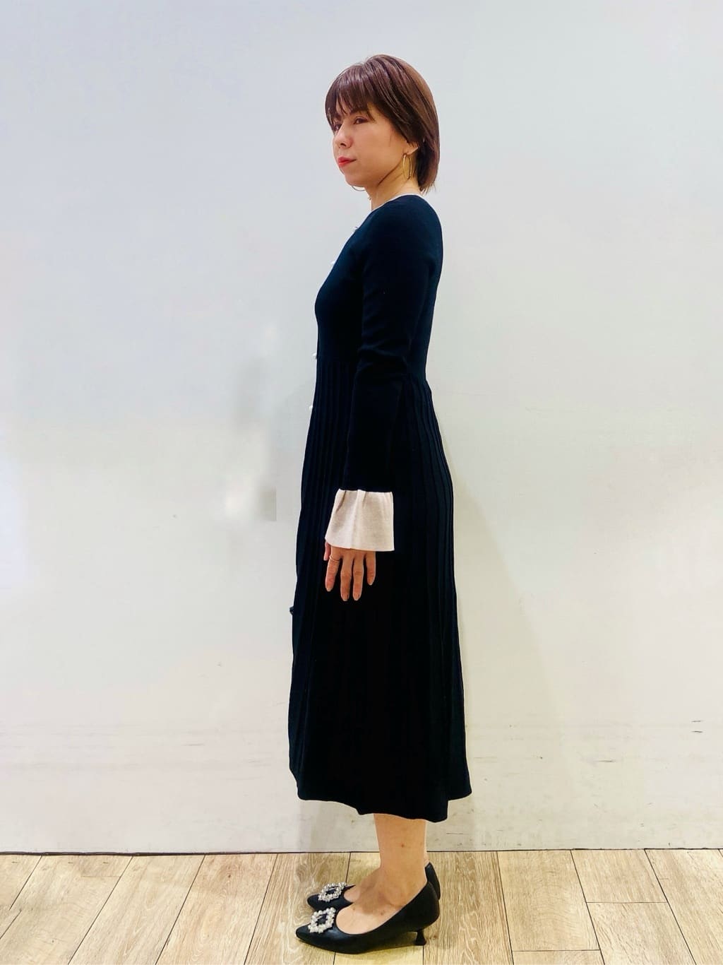 YUKOさんの「index｜《5色展開／XS-LLサイズ》ストレッチテーラードジャケット／セットアップ対応【イージーアイロン】」を使ったコーディネート