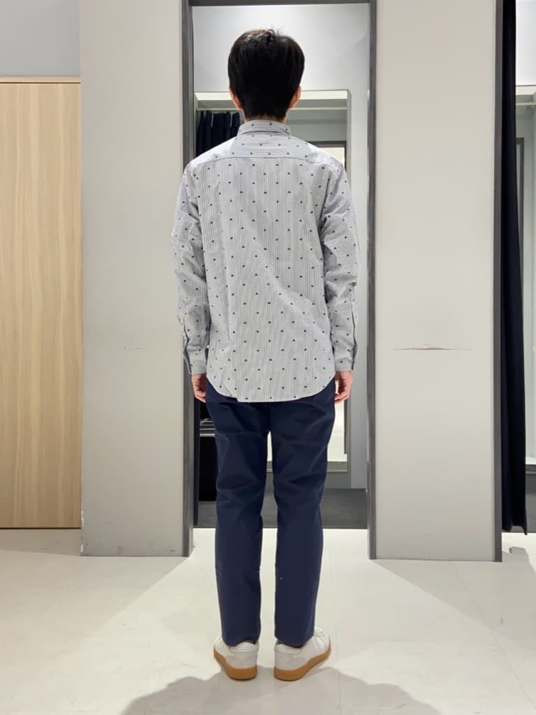 わいずみさんの「TAKEO KIKUCHI｜ウールカシミヤブレンド チェスターコート」を使ったコーディネート