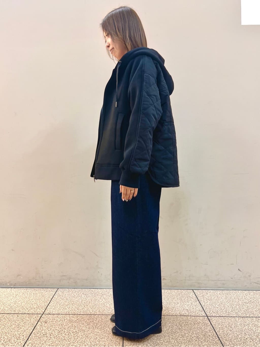 HaNeさんの「THE SHOP TK｜【美脚/オ―ルシーズン】デニムマリンパンツ/洗濯機OK」を使ったコーディネート